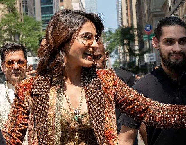 Samantha shares a heartfelt note on New York Independence Day